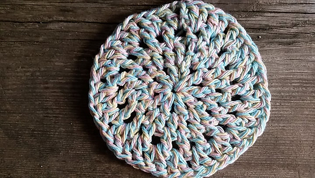 Round Mesh Coaster
