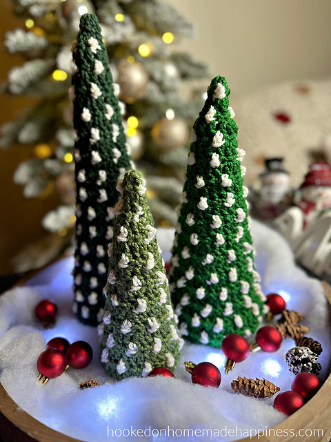 Flocked Christmas Tree
