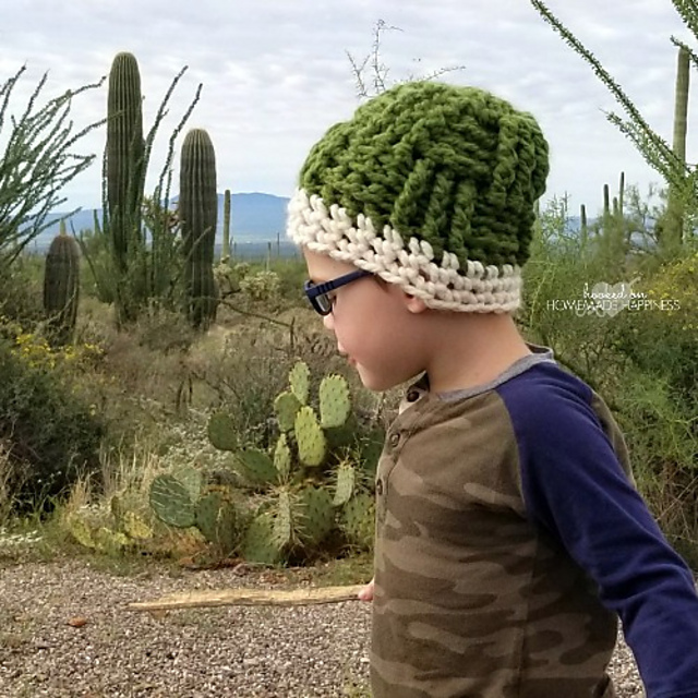 Basketweave Beanie