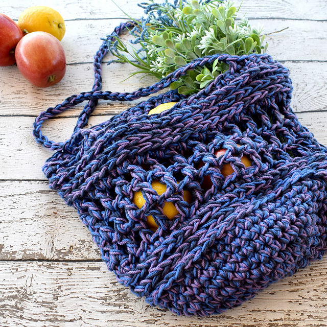 Tricolor Market Bag