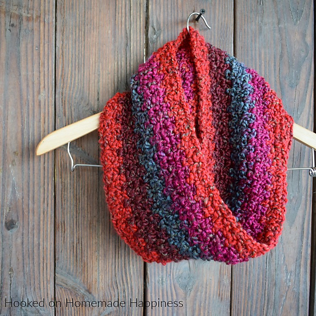 Homespun Infinity Scarf