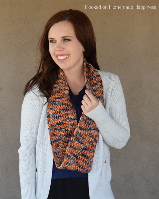 One Skein Infinity Scarf