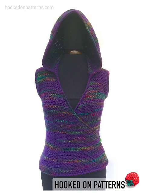Kiko Cross Front Hooded Vest