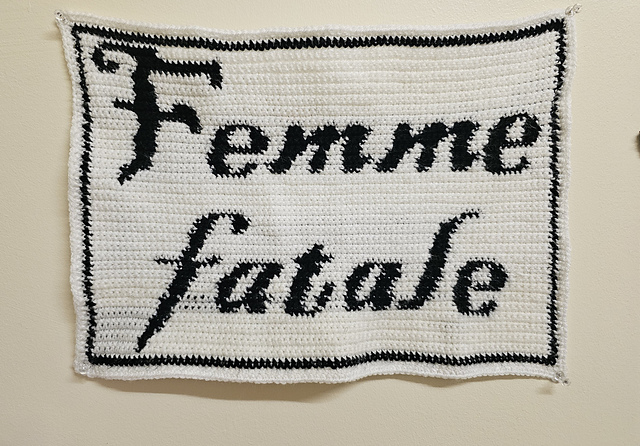 Femme Fatale tapestry