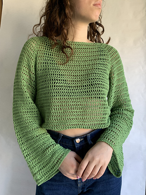 Ravelry: Millie Mesh Top pattern by Georgia Rush