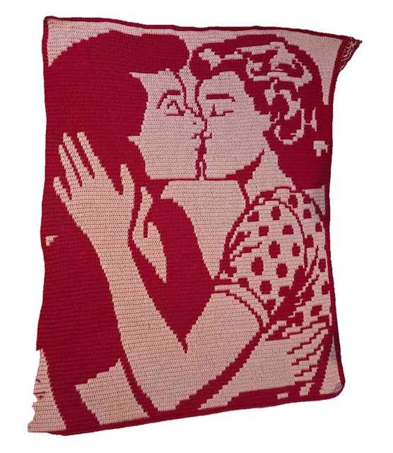 Her Embrace - Overlay Mosaic Crochet Blanket
