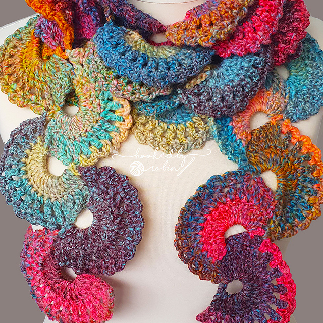 Ribbon Lace Scarf