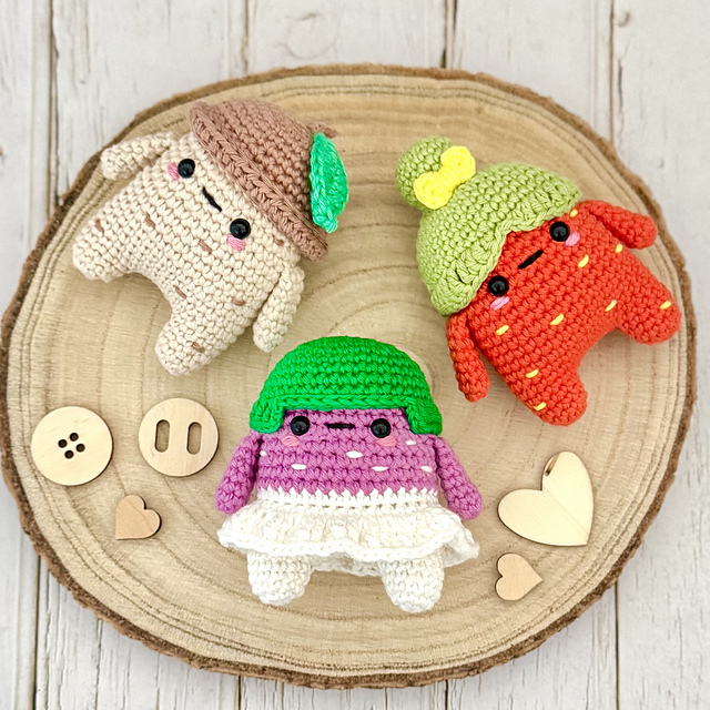 Veggie Pocket Pals - Potato Carrot Turnip