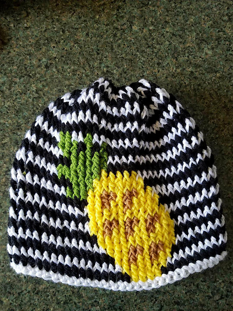 Pineapple Hat