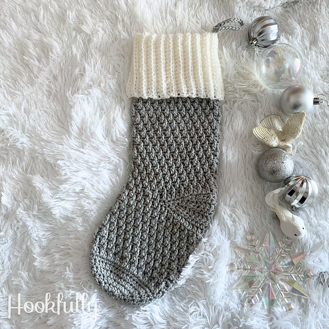 Alpine Christmas stocking