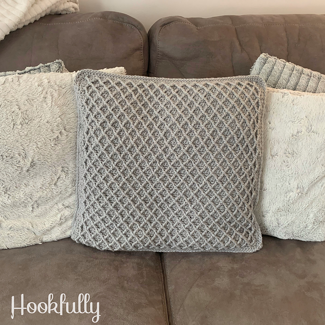 Diamond Stitch Cushion