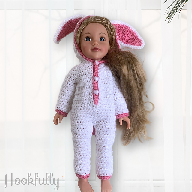 Bunny dolls onesie