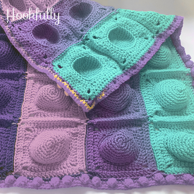 Bubble burst blanket
