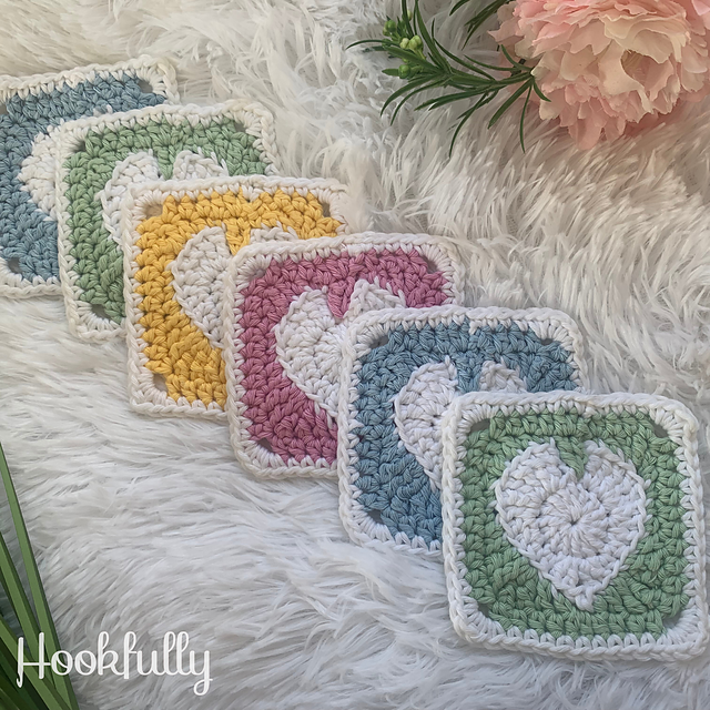 Heart Granny Square