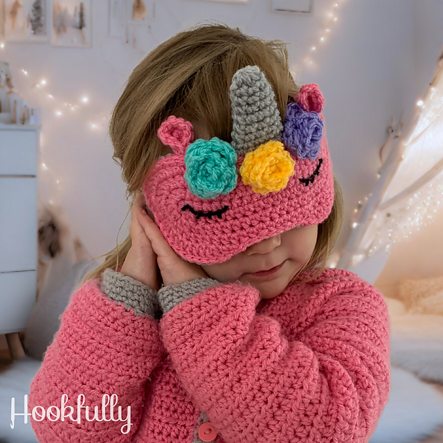 Unicorn kids sleep mask