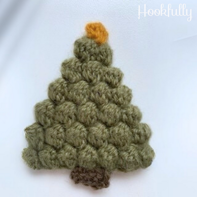 Christmas tree appliqué