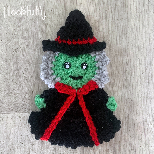 Halloween Witch Applique