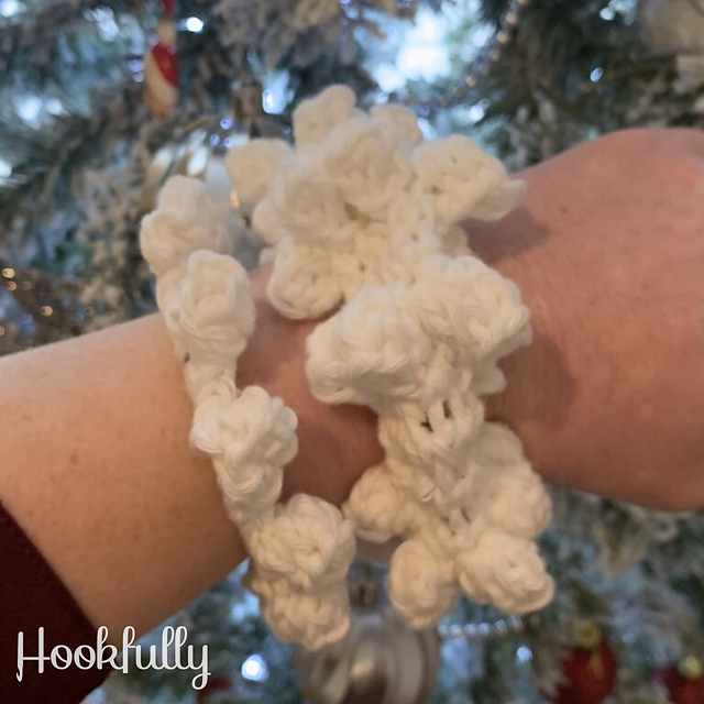 Snowball scrunchies