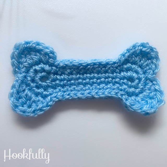 Dog bone applique