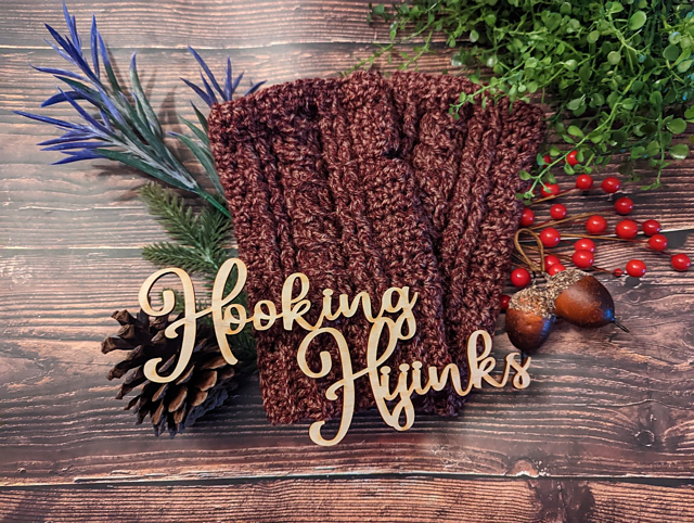 Cabled Fingerless Mitts