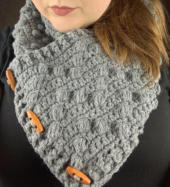 Chevron Textured Cowl