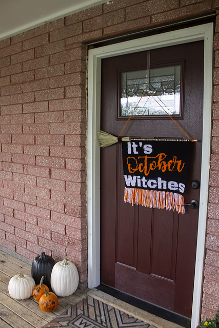 It's October Witches Hanging Decor