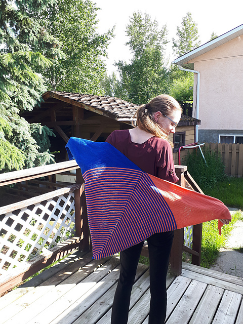 Convergence Shawl