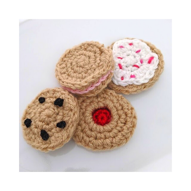 Four Cookies Amigurumi