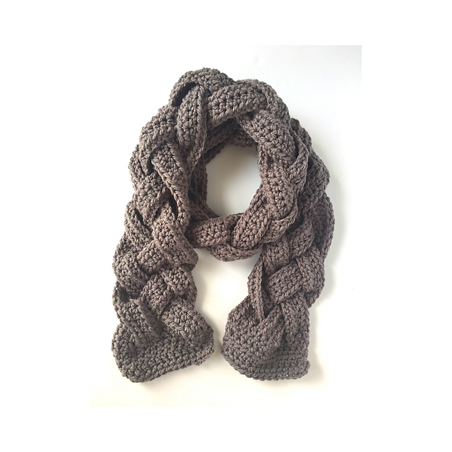 Beginner Braided Scarf