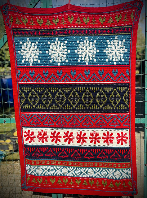 Snowflakes and Evergreens