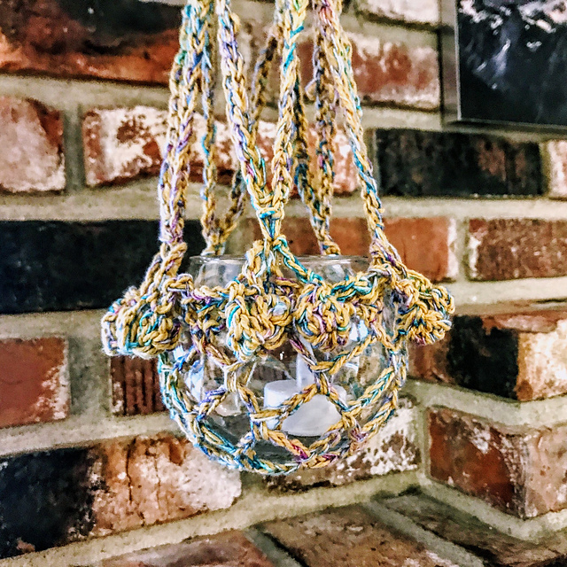 Boho Candle Hanger