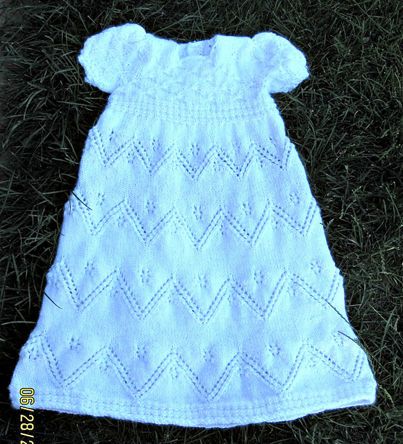 Snowflake Lace Christening Gown, Bonnet & Booties