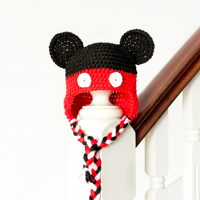 Mickey Mouse Inspired Baby Hat