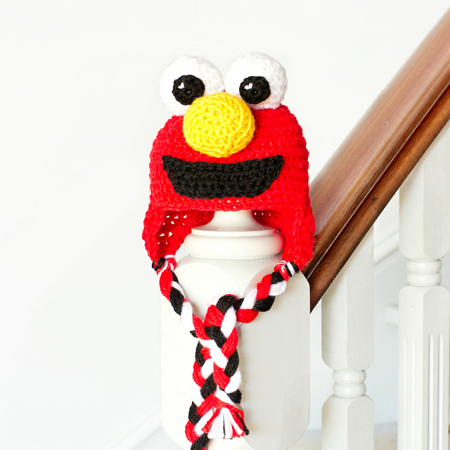 Elmo Inspired Baby Hat