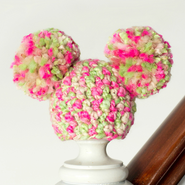Newborn Fairy Floss Pom Pom Hat