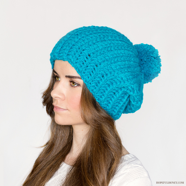 French Pompom Beret