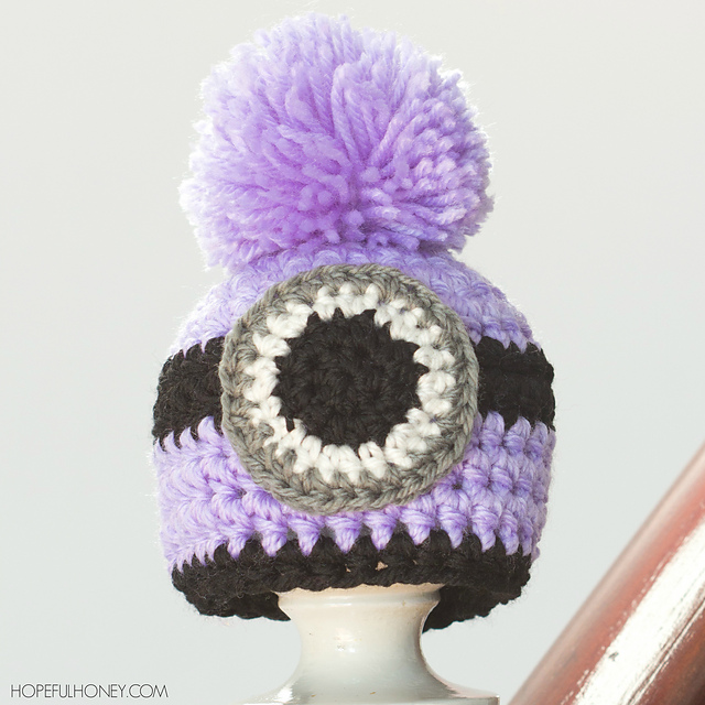 Newborn Evil Minion Inspired Hat