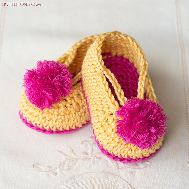 Lollipop Circus Baby Booties