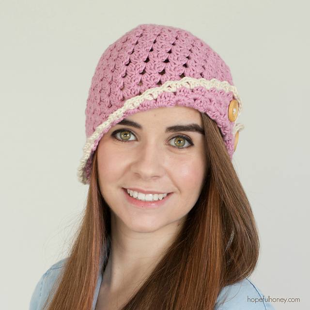 Strawberry Eclair Cloche Hat