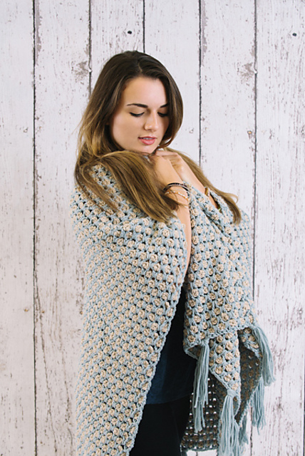 Moroccan Tile Poncho