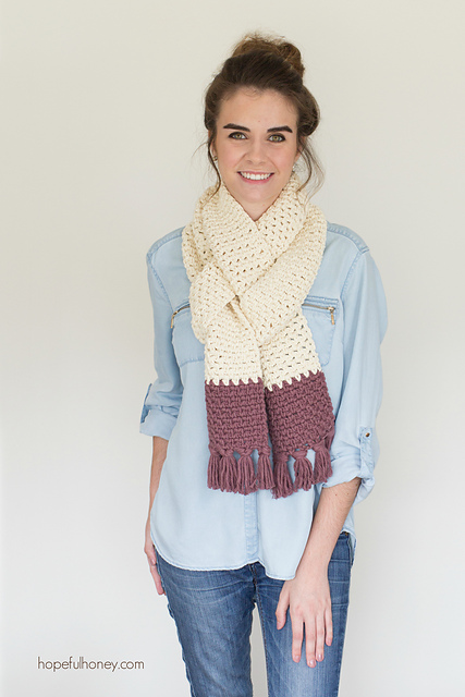 Chunky Tasseled Scarf