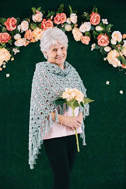 Secret Waterfall Shawl