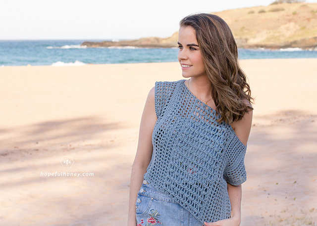 Sea Spray Bohemian Top