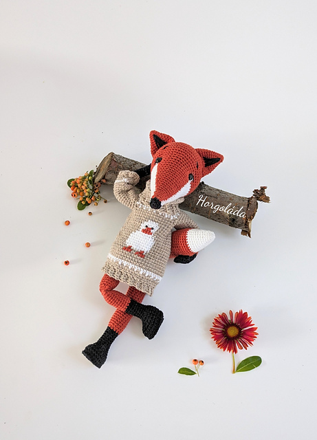 Pretzel the fox