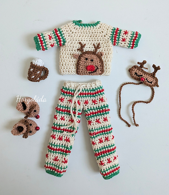 Barbi's Christmas Pyjamas