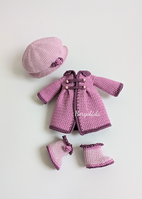 Purple set for Alice Doll