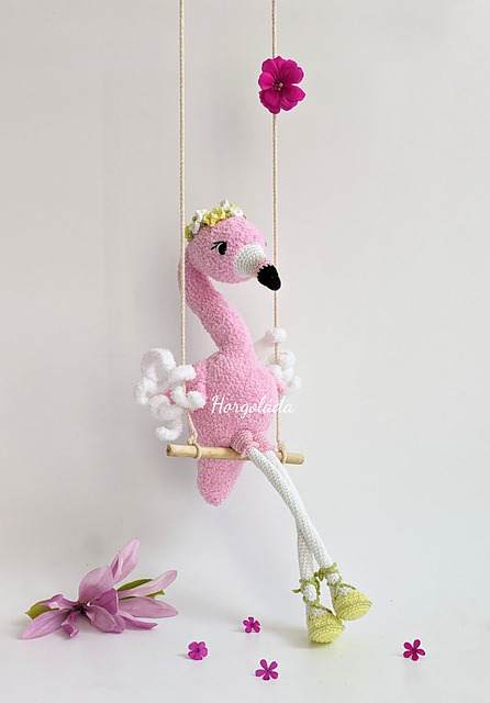 Rosie the flamingo
