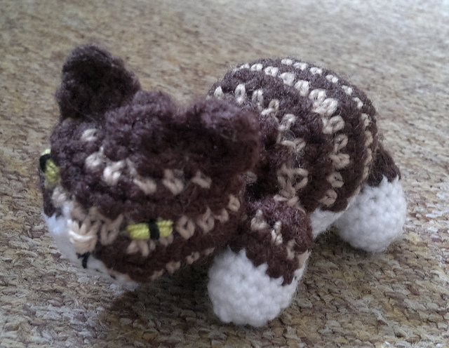 Stripy Car Amigurumi