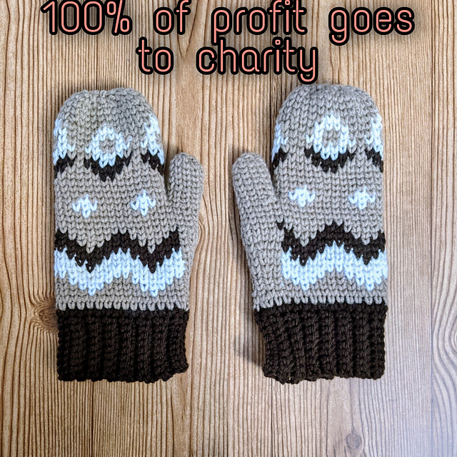 Feel the Bern Mittens for charity