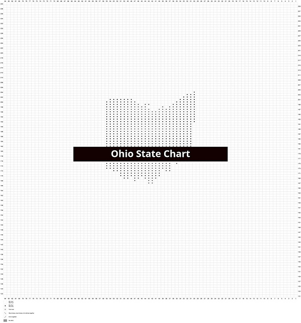 Ohio Chart for Simply Stated Pillow
